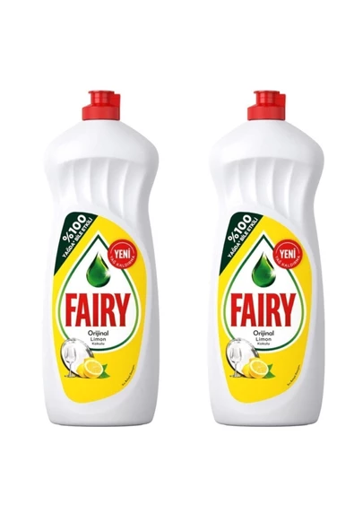 CEREN HOME Fairy Limon Bulaşık Deterjanı 2 Li Set 650 Ml X2 ürün görseli 1