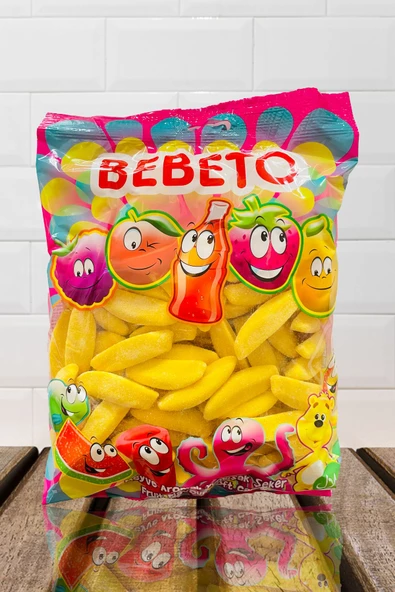 BEBETO Muz Jelibon 1 Kg ürün görseli 1