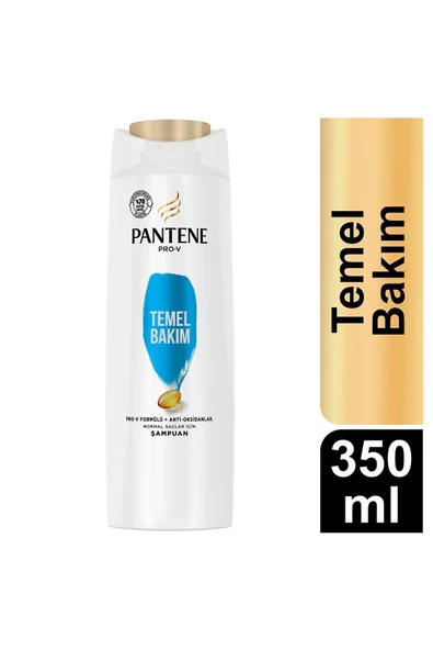 Pantene Temel Bakım Şampuan 350 ml ürün görseli 1