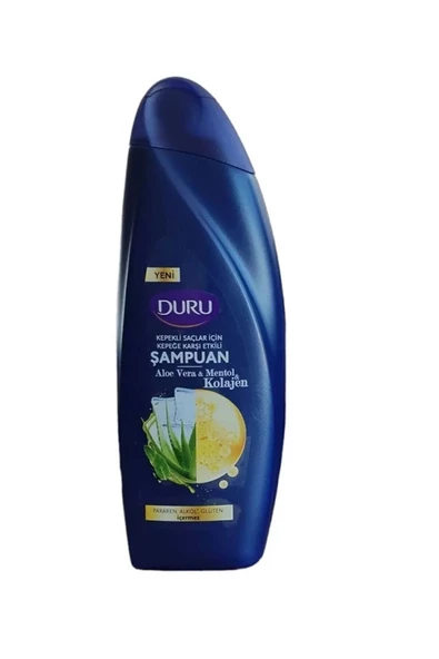 emha Duru Kepekli Saçlar Aloe Vera & Mentol & Kolajen Şampuan 700 ml (1 ADET) ürün görseli 1
