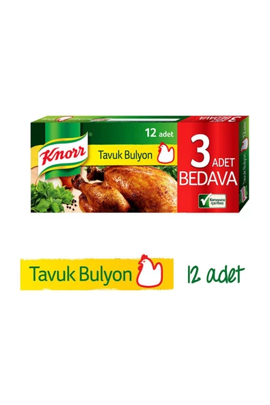 Knorr Tavuk Bulyon 12 Adet - Resim 2