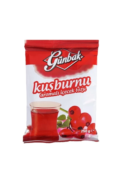 Günbak GÜNBAK KUŞBURNU AROMALI TOZ İÇECEK 250 GR. ürün görseli 1