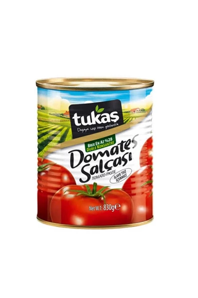 Tukaş Domates Salçası Teneke 830 G ürün görseli 1