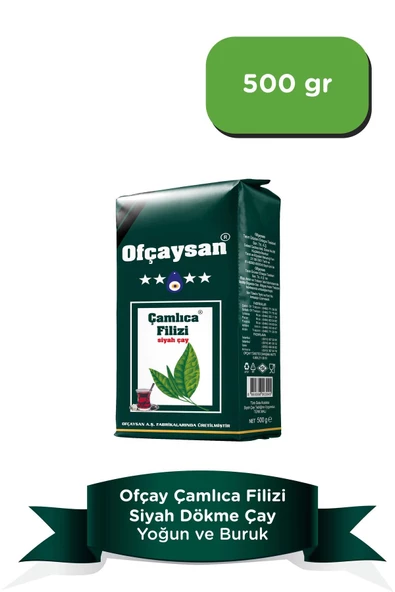 Ofçay San Çamlıca Filizi Dökme Siyah Çay 500gr ürün görseli 1