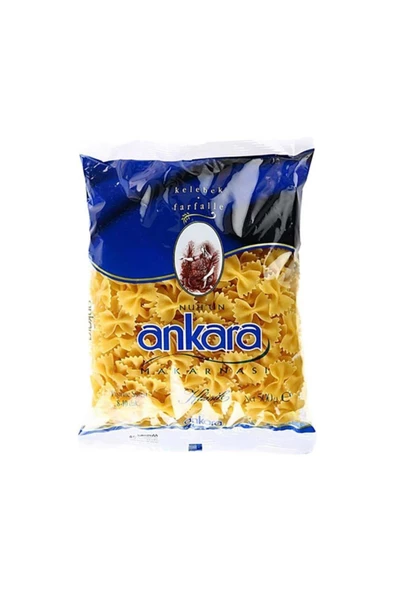 Nuh'un Ankara Ankara Makarna Kelebek 500gr ( 5 Adet ) ürün görseli 1