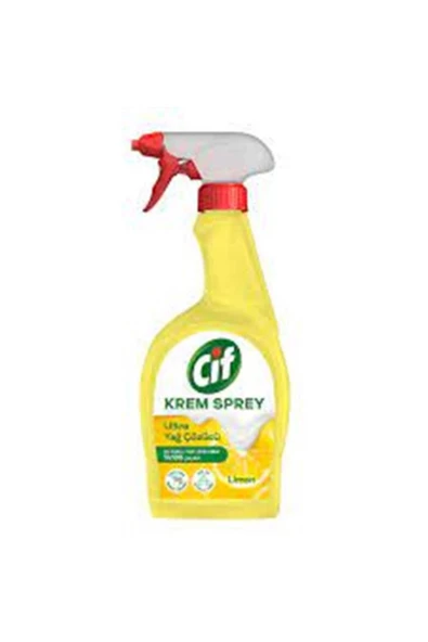 Cif Krem Sprey Ultra Yağ Çözücü Limon 750 Ml ürün görseli 1