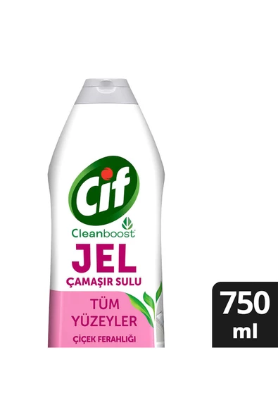 Cif Jel Tüm Yüzeyler Çiçek Ferahlığı Yüzey Temizleyici 750 ml ürün görseli 1