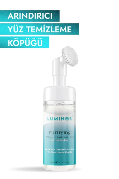 Luminos Fırça Başlıklı Yüz Temizleyici Arındırıcı Köpük - 150 ml ürün görseli 1