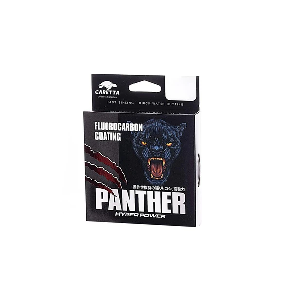 Caretta Panther 150mt Fluorocarbon Coating Misina - Resim 2