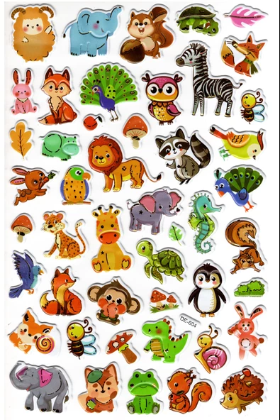 Sticker Kabartmalı Yaldızlı Stiker Çıkartma Etiket (YH020)-19x23 cm- itfaiye Arabası ürün görseli 1