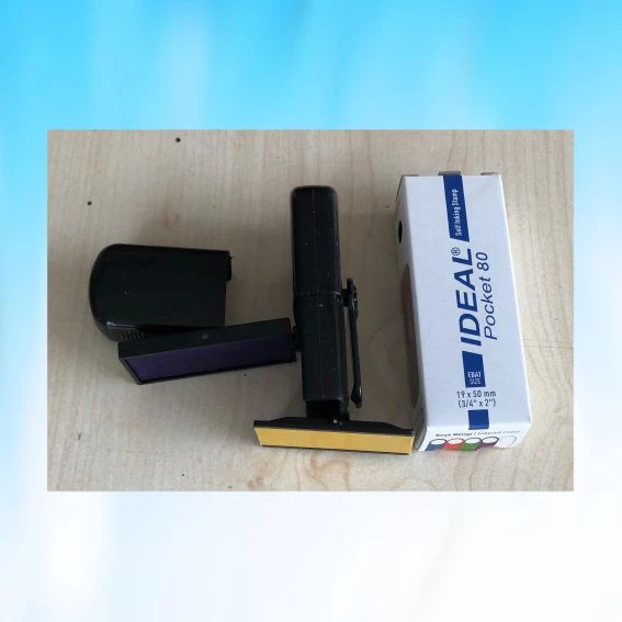 FİRMA ŞİRKET  OTOMATİK CEP KAŞE, mühür ürün görseli 1