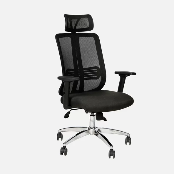 Cave Plus Kafalıklı Müdür Ofis Koltuğu 64x64x120 cm ürün görseli 1