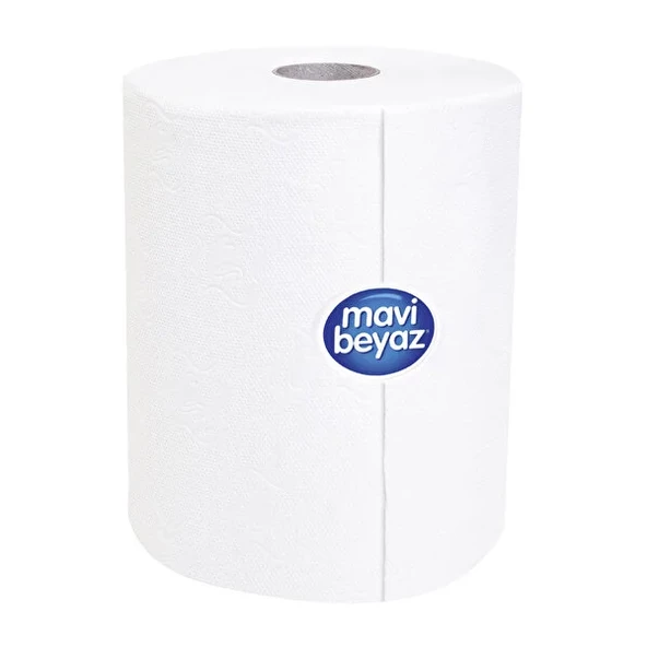 MAVİ BEYAZ 21 CM HAREKETLİ HAVLU KAĞIT - Resim 3