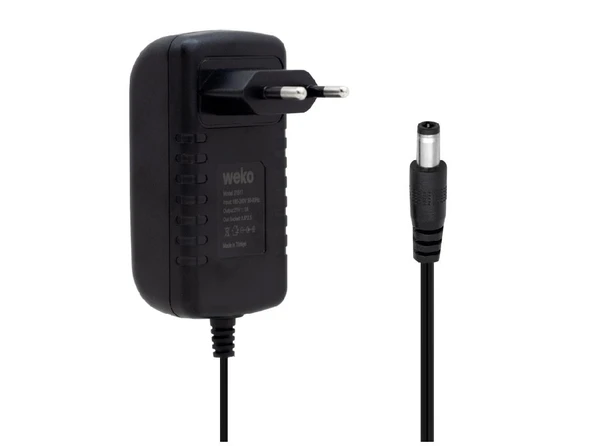 21V 1A Adaptör Kırmızı Yeşil Ledli DC Priz Tip ürün görseli 1