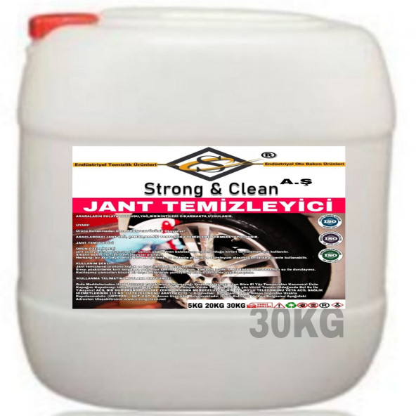 Jant Temizleyici 30KG - Resim 2
