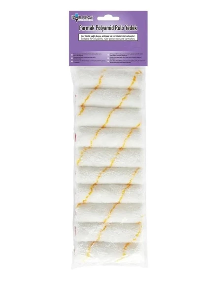 İzmir Fırça Polyamid Rulo 10lu Paket   5cm ürün görseli 1