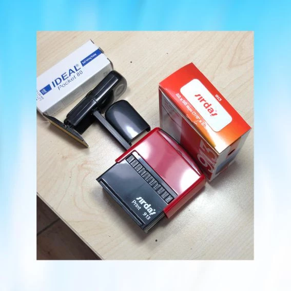 OTOMATİK KAŞE + CEP KAŞESİ ŞİRKET İÇİN ürün görseli 1