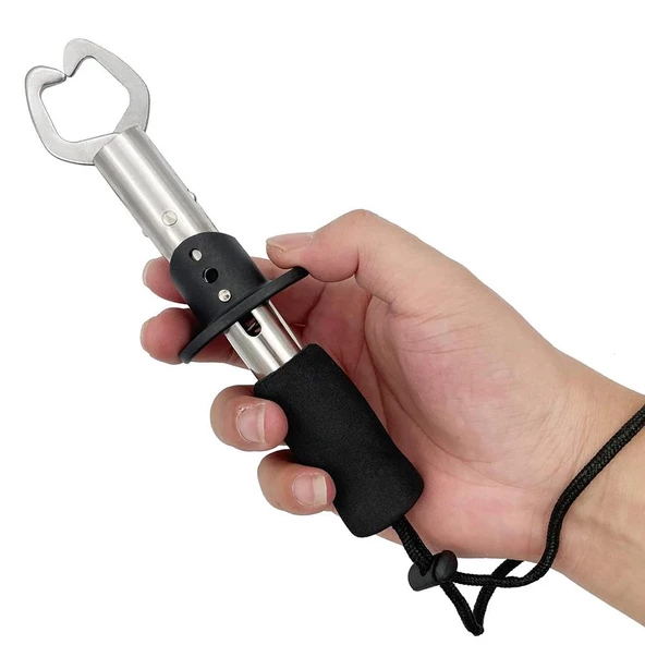 Bauer 18cm T Fish Grip Paslanmaz Çelik Balık Tutucu - Resim 3