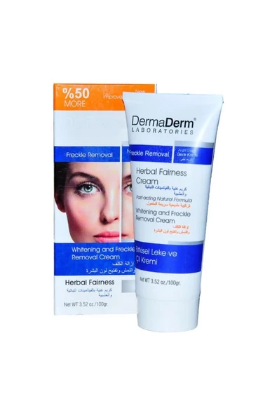 Dermaderm Leke Giderici ve Cilt Beyazlatıcı Gece Kremi 100 gr ürün görseli 1