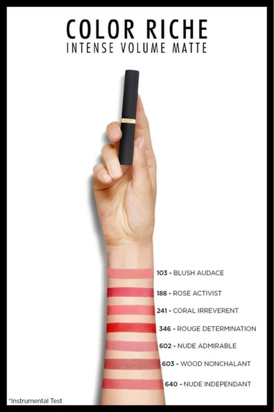 L'OREAL PARİS Color Riche Intense Volume Matte Ruj - 241 Coral Irreverent ürün görseli 1