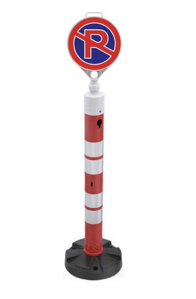 120 Cm Park yapılmaz Uyarı Dikmesi Otopark Bariyeri 6 kg ürün görseli 1