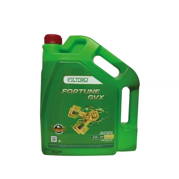 FILTORQ FORTUNE GVX 5W30 DPF 5 L Tam Sentetik Motor Yağı ürün görseli 1