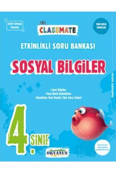 Okyanus 4. Sınıf Sosyal Bilgiler Classmate ürün görseli 1