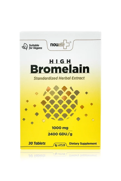 HİNG BROMELAİN 1000MG 30 TABLET ürün görseli 1