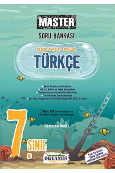 Okyanus 7. Sınıf Türkçe Master Soru Bankası ürün görseli 1