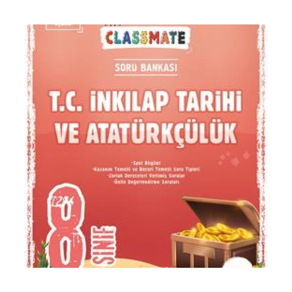 Okyanus Yayıncılık 8. Sınıf Classmate T. C. İnkılap Tarihi Ve Atatürkçülük Soru Bankası ürün görseli 1