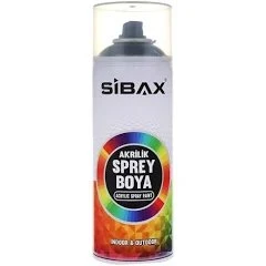 Sibax Sprey Boya 400ml Parlak Siyah ürün görseli 1