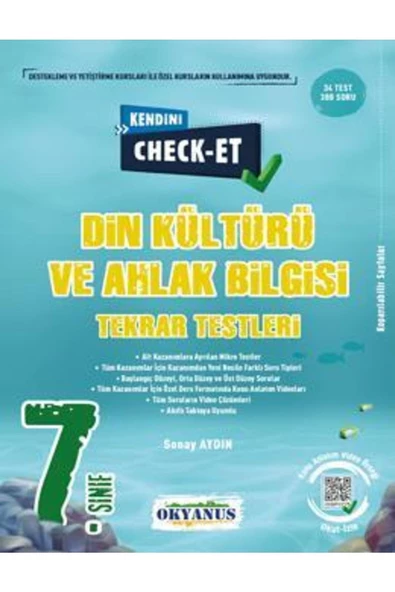 7. Sınıf Kendini Check - Et Din Kültürü Ve Ahlak ürün görseli 1