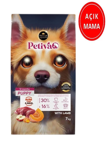 Petiva Kuzulu Yavru Köpek Maması 1 Kg AÇIK ürün görseli 1