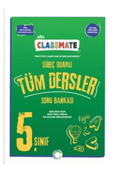 5. Sınıf Classmate Süreç Odaklı Tüm Dersler Soru ürün görseli 1
