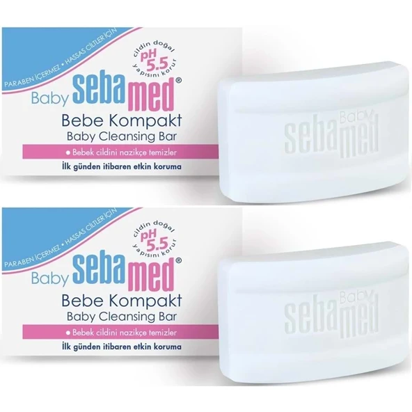 Sebamed Bebek Sabunu 100Gr Kompakt (2 Li Set) ürün görseli 1