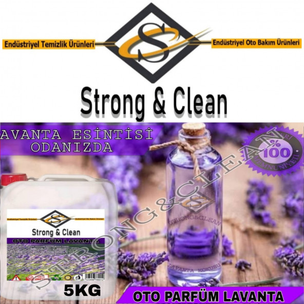 Oto Parfüm Lavanta Kokulu 5KG ürün görseli 1