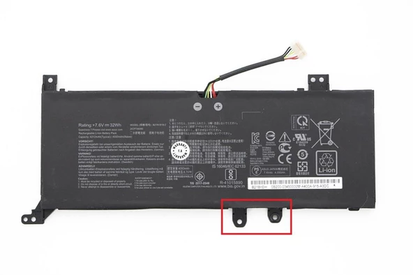 Asus X515EA-BQ1830W16 Uyumlu Notebook Bataryası, Laptop Pili ürün görseli 1