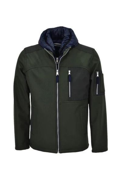 Erkek Kapüşonlu Spor Mont 85132 BGL-ST04172 ürün görseli 1
