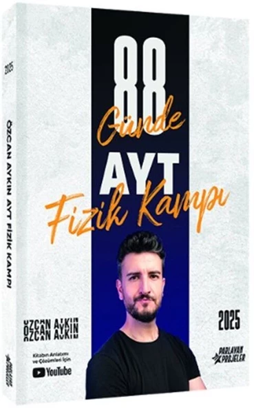 2025 AYT 88 Günde Fizik Kampı Özcan Aykın ürün görseli 1