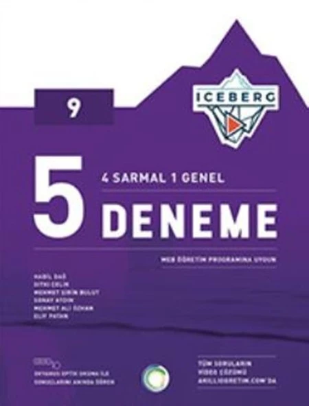 9. Sınıf Iceberg 5 li Deneme Okyanus Yayınları ürün görseli 1
