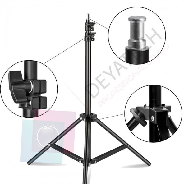 Deyatech Youtuber Kit 50x70 Softbox Sürekli Video Işık - Resim 5