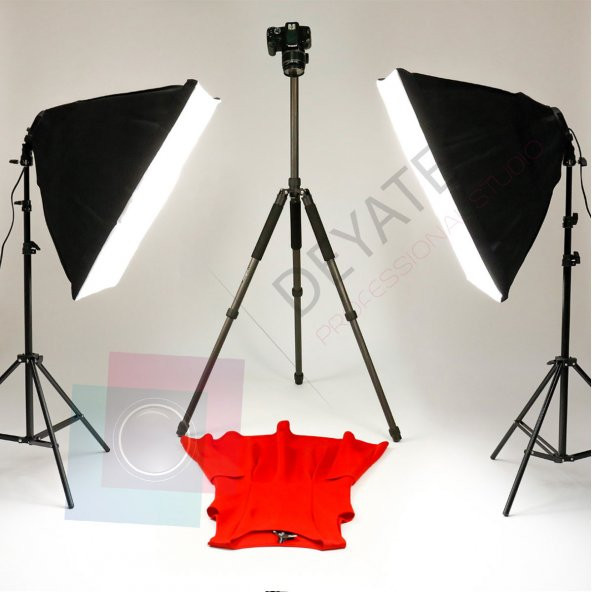 Deyatech Youtuber Kit 50x70 Softbox Sürekli Video Işık - Resim 6