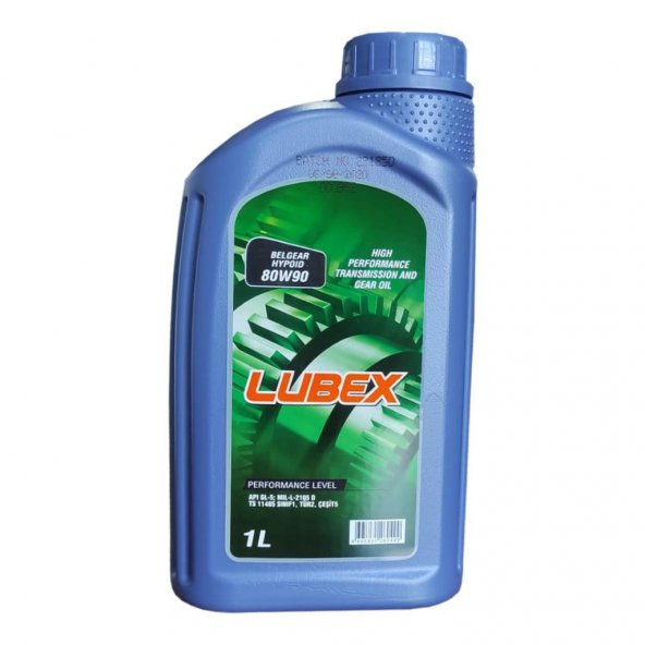 Lubex Mitras AX HYP 80W-90 GL-5 1 Lt Manuel Şanzıman Yağı ürün görseli 1