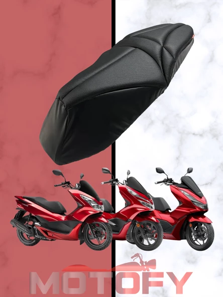 HONDA PCX 125 /150  2014-2025 UYUMLU MOTOSİKLET KONFOR SELE KILIFI VİSCO SÜNGER ürün görseli 1