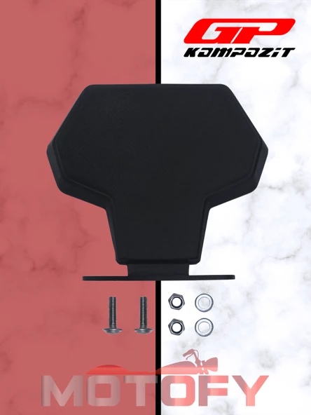 GP Kompozit Yamaha NMAX 125 / 155 2015-2024 Uyumlu Sissy Bar ürün görseli 1