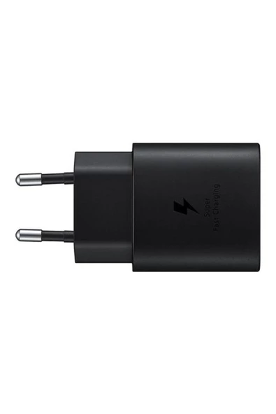 Samsung Galaxy Z Flip 5 Type-C Fast Şarj Adaptörü 25W Siyah (Samsung Türkiye Garantili) ürün görseli 1