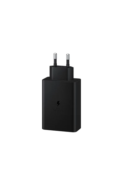 Samsung 3in1 Trio 65w 2xpd + Usba Ev Tipi Şarj Aleti 3 Çıkışlı(ep-t6350nbegww) Türkiye Garan ürün görseli 1