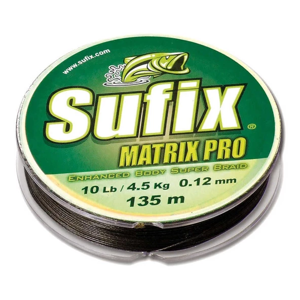 Sufix Matrix Pro 0.34mm 100m Green İp Misina 25kg Çeker ürün görseli 1