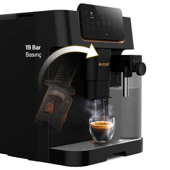 Arçelik EM 6395 Imperium Barista® Tam Otomatik Tam Otomatik Espresso Makinesi ürün görseli 1