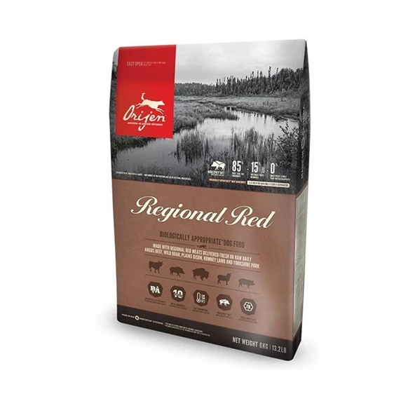 Orijen Regional Red Köpek Maması 2kg - Tüm ırklar için ürün görseli 1
